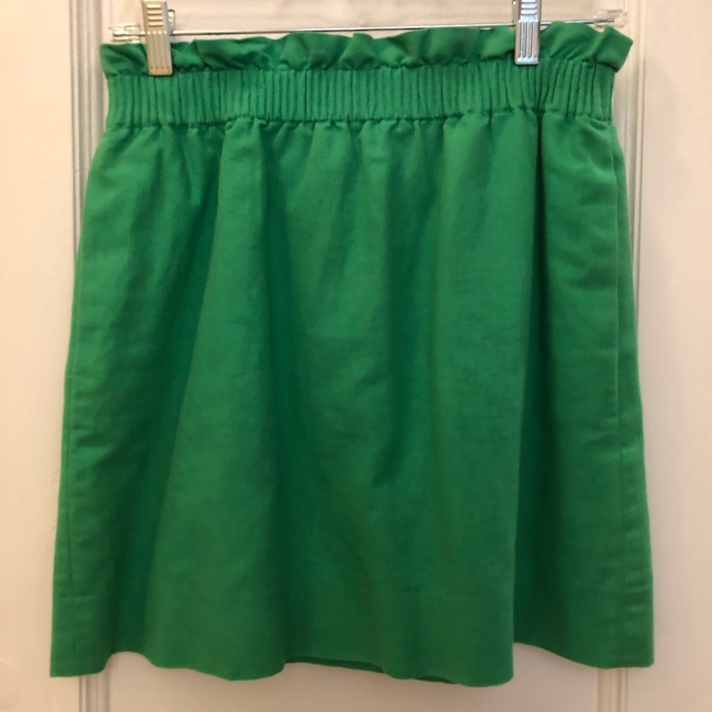 J. Crew sidewalk skirt w/ cinched waist—size S